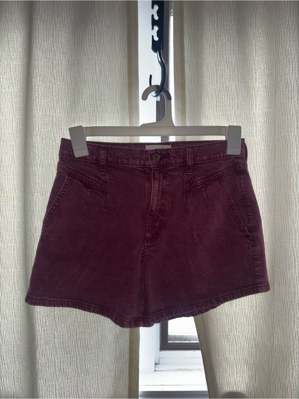 Pink Jean Shorts